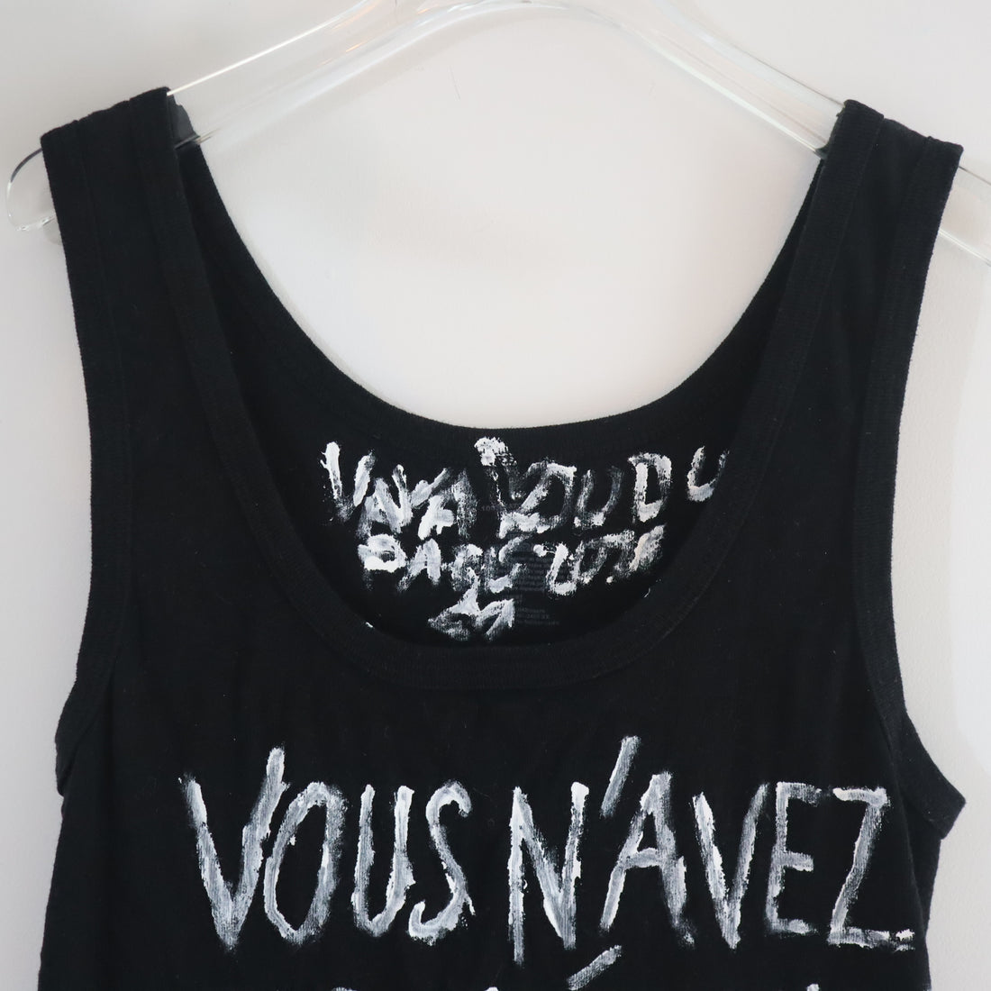 VAVA DUDU  PAINTED TANK T-SHIRTS