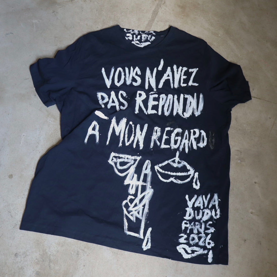 VAVA DUDU  PAINTED T-SHIRTS