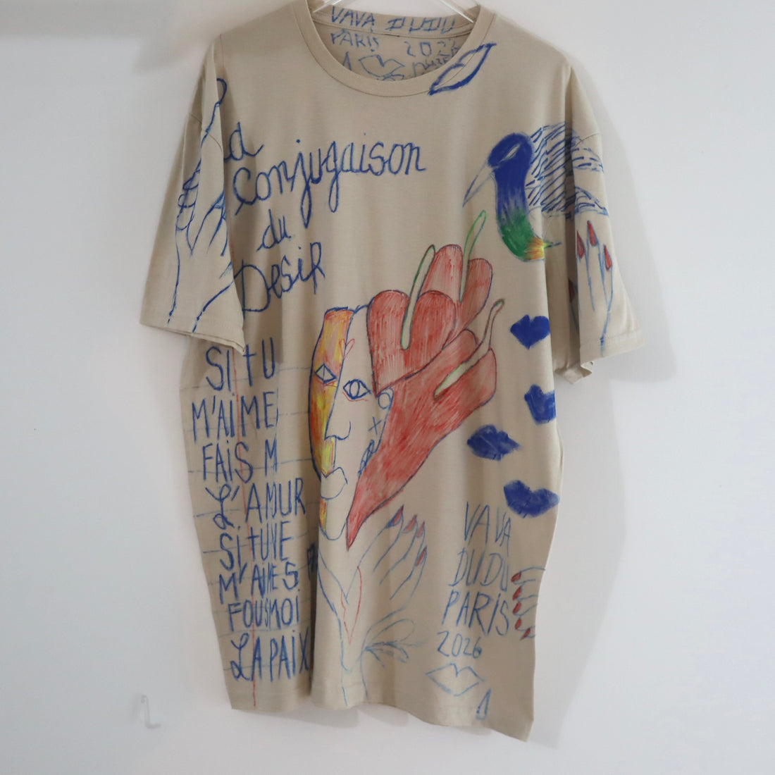 VAVA DUDU  PAINTED T-SHIRTS