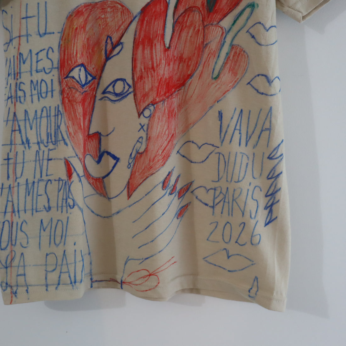 VAVA DUDU  PAINTED T-SHIRTS