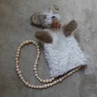 ANIGIG  ANIMAL FLUFFY SHOULDER BAG"DOG"