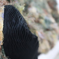 ＜EXCLUSIVE＞JULIA HEUER  KNOX PLEATED FURRY DRESS IN AMBER INGRID