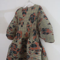 JULIA HEUER  PAX PLEATED DRESS IN SANDY INGRID