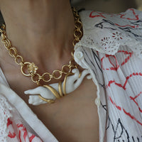 ANDRESGALLARDO  LOVE EMBRACE NECKLACE