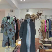 ANIGIG  FINEST MATERIALS COAT “C” CHARCOAL GREY