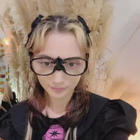 ANIGIG  MOLDING GLASSES 老眼鏡 BLACK