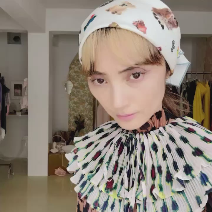 JULIA HEUERWINNE PLEATED COLLAR IN DAX