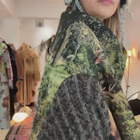 BLESS   SLEEVELINER G0036 ANCIENT FOREST  KNIT