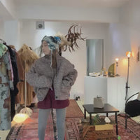 BLESS  WORKJACKET LL815 BLACK WHITE RED