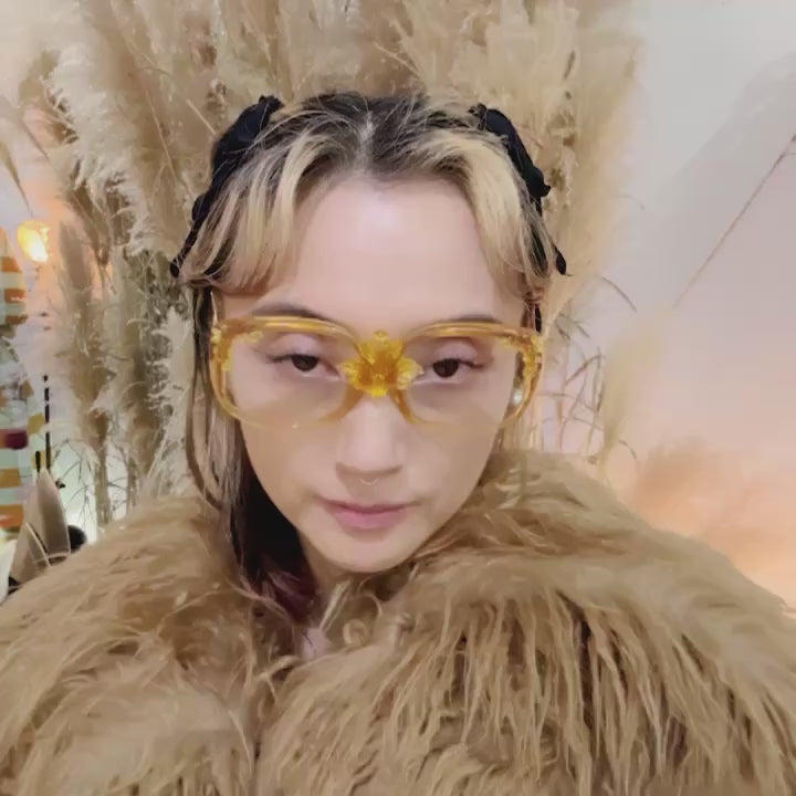 ANIGIGMOLDING GLASSES ORANGE