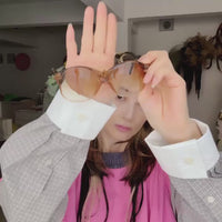 ANIGIG  MOLDING GLASSES   BROWN