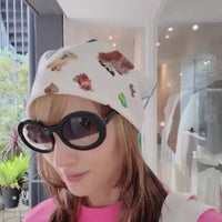 WILD ANIMALS  MEMORY  BANDANA