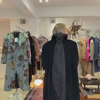 ANIGIG  FINEST MATERIALS COAT “D” BLACK