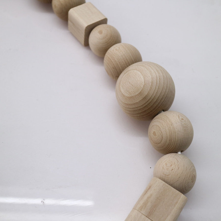 BLESSCABLE JEWELRY WOOD NATURAL 1.4M