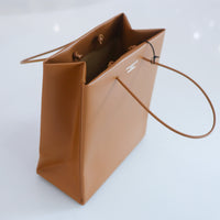 UNKNOWN PRODUCTS  LEATHER PAPER BAG