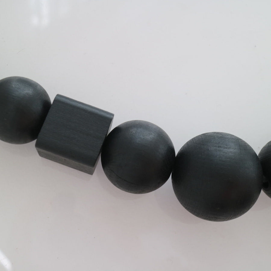 BLESSCABLE JEWELRY WOOD BLACK 1.4M