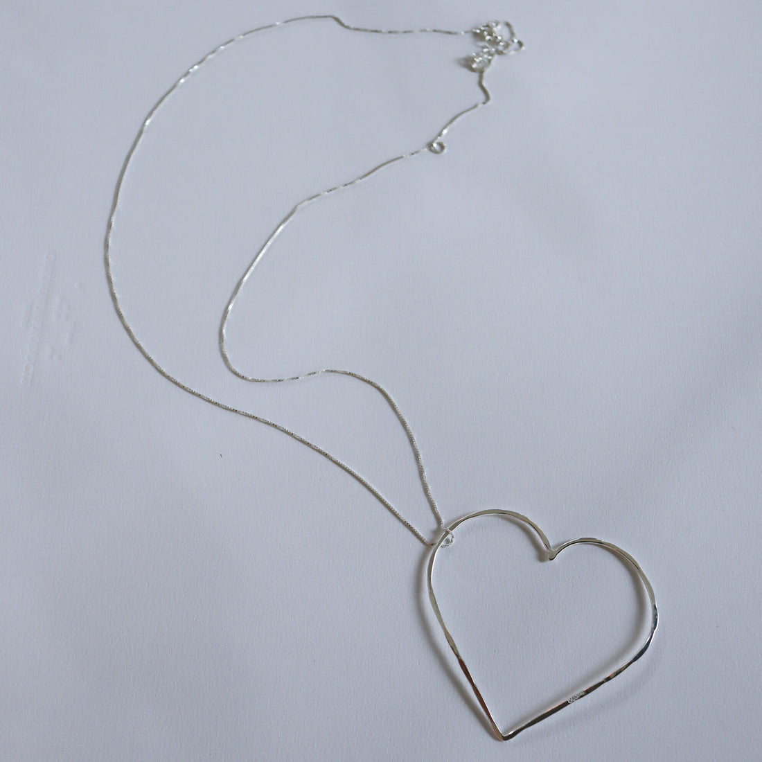 SEE ME  ALMA OPEN HEART NECKLACE