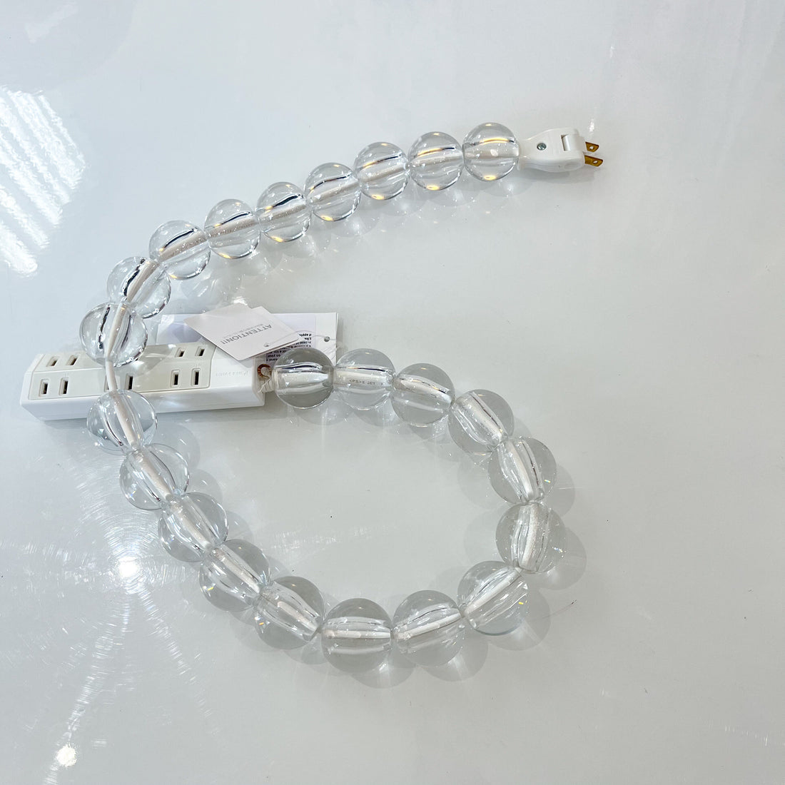 BLESS  CABLE JEWELRY SYNTHETIC PEARL CLEAR